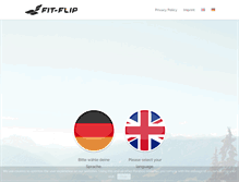 Tablet Screenshot of fit-flip.com